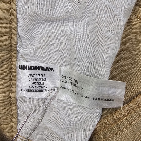 Unionbay Sloane Juniors Size 9 High Rise Wide Leg jeans Sandy Brown‎ J1W0238 EUC - Picture 5 of 10